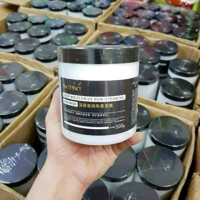 Ủ tóc siêu mềm mượt, phục hồi hư tổn, ngăn rụng tóc Pinky Pinky