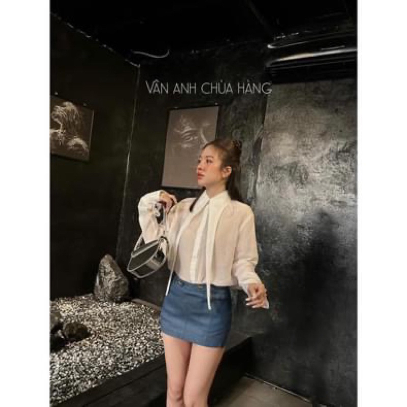 SÉT CHÂN VÁY ÁO SƠ MI ASHLEY SIZE M