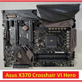 Bo mạch asus x370 crosshair vi hero. mainboard asus rog crosshair vi hero
