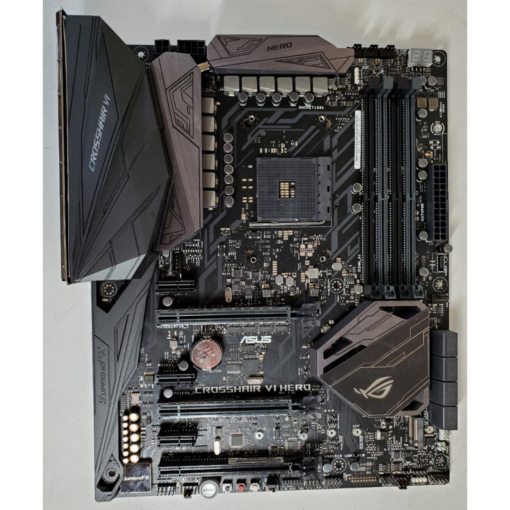 Bo mạch Asus X370 Crosshair VI Hero. Mainboard Asus ROG CROSSHAIR VI HERO