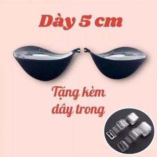  Áo lót dán ngực nâng đẩy đệm dày 5cm nâng ngực hoàn hảo tặng kèm dây áo trong suốt 