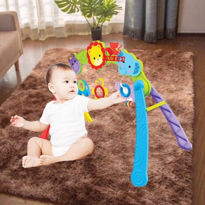 Kệ Chữ A Gấp Gọn Tiện Lợi Phiên Bản ÂM Thanh Có Nhạc Ru Mẫu Mới Cải Tiến Cao Cấp Cho Bé
