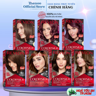 Thuốc Nhuộm Tóc Phủ Bạc Thảo Dược Revlon ColorSilk Beautiful Color 130ml - Hàng Mỹ
