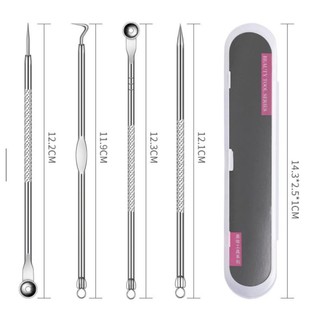 Hộp 4 cây nặn mụn 8 đầu nặn vàng đồng