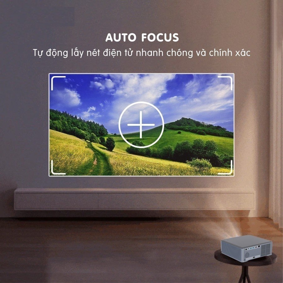 Máy chiếu  Xcine pro/tự động lấy nét/ tiếng việt 100% máy mới 100% bảo hành 12 tháng