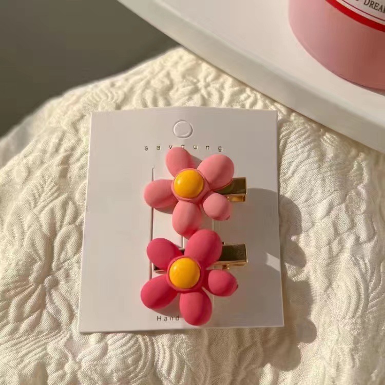 Kẹp Tóc Mái Hồng Nhiều Mẫu Dễ Thương MEILI STORE