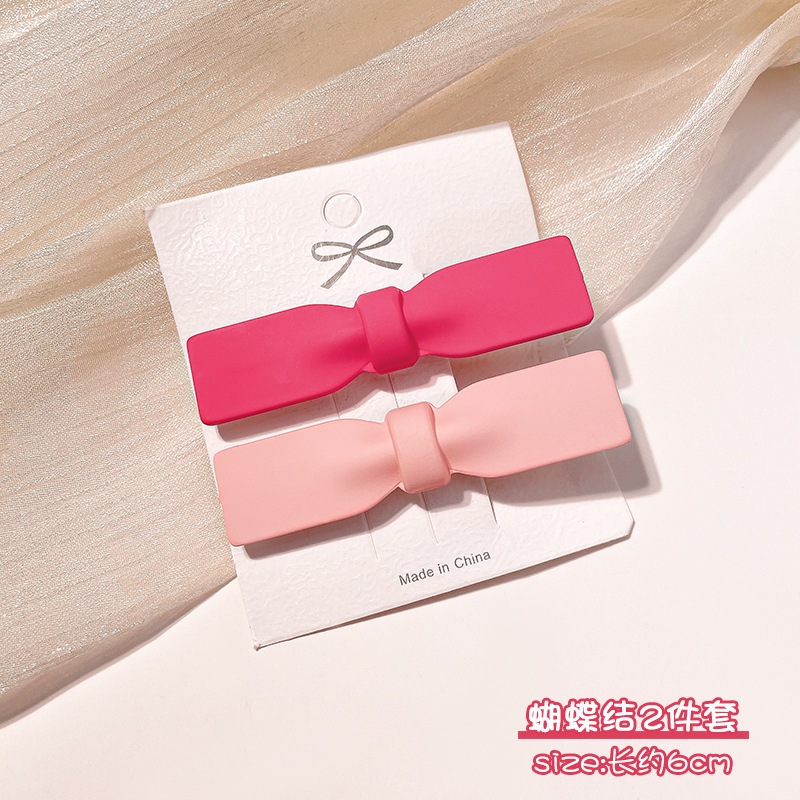 Kẹp Tóc Mái Hồng Nhiều Mẫu Dễ Thương MEILI STORE