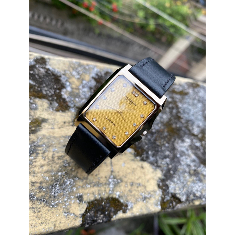 Louis vessart Quartz Tank Nam Vỏ Đá Tungsteng