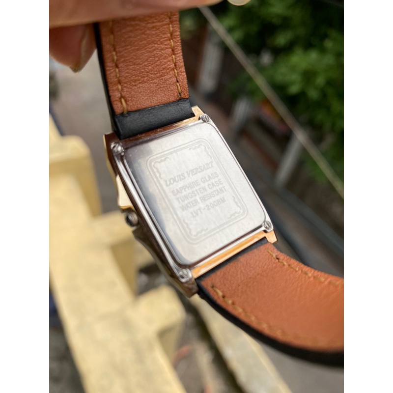 Louis vessart Quartz Tank Nam Vỏ Đá Tungsteng