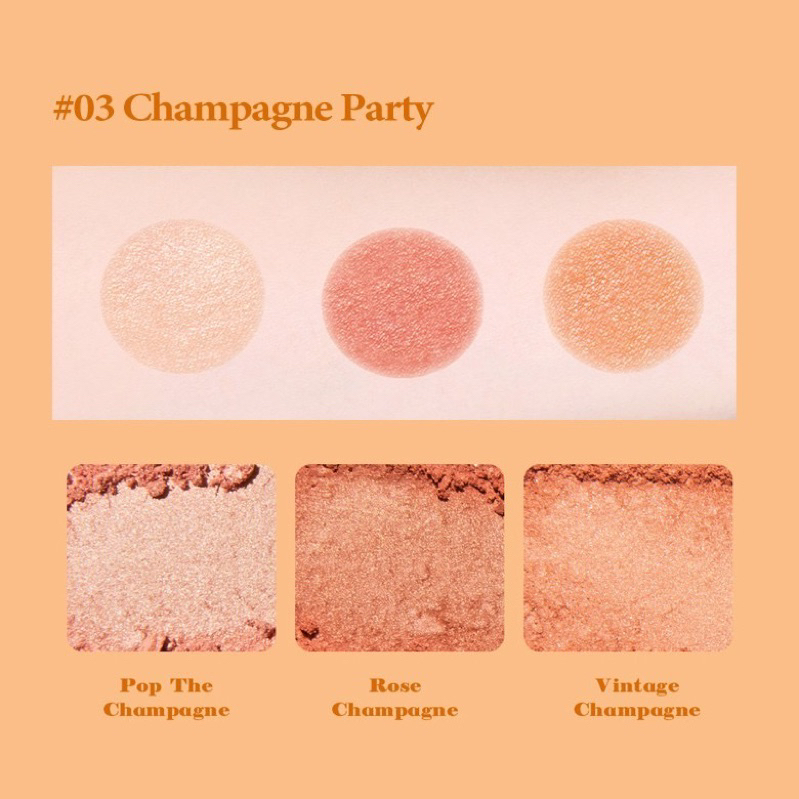 Bảng Má I’m Meme I’m Afternoon Tea Blusher Palette màu 03