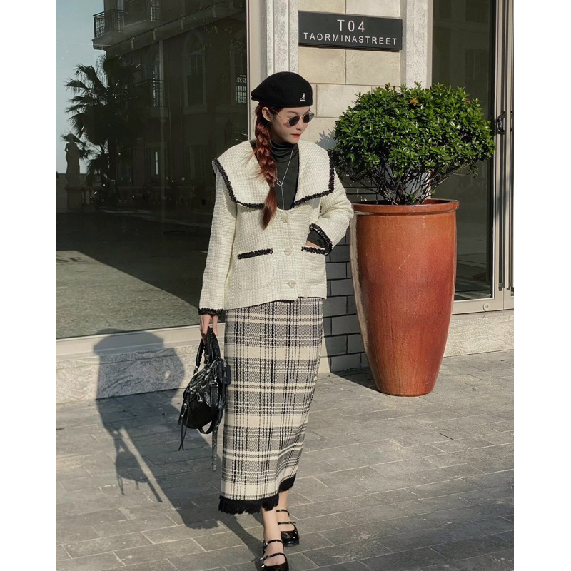 𝐓𝐰𝐞𝐞𝐝 𝐉𝐚𝐜𝐤𝐞𝐭 - Áo khoác vải Tweed