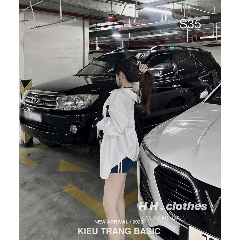 Mèo Mỡ Bigsize — Set váy thun body sọc kèm áo sơmi bóng chày
