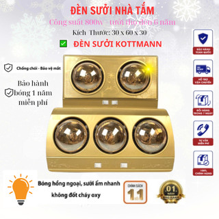 Đèn sưởi nhà tắm treo tường đui sứ chống cháy nổ, đèn sưởi phòng tắm 2 bóng 3 bóng cao cấp hàng nội địa