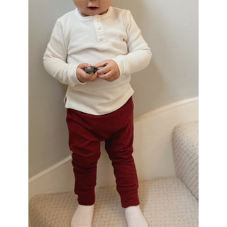 Cozy Terry Pant ( Quần Dài Cozy Nỉ Da Cá Trẻ Em ) Macro & Micro