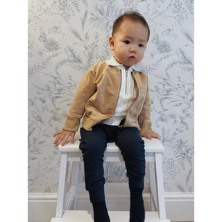 Vintage Zip Sweater (Áo Khoác Mỏng Nỉ Trẻ Em) Macro & Micro