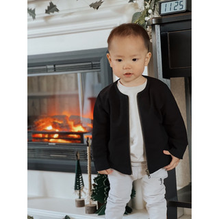 Vintage Zip Sweater (Áo Khoác Mỏng Nỉ Trẻ Em) Macro & Micro