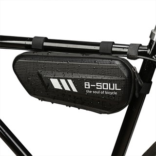 Túi treo sườn xe đạp xe máy thể thao chống nước cao cấp vỏ cứng B-Soul