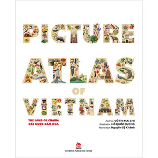 Sách-The Land Of Charm Picture Atlas Of Vietnam - Đất nước gấm hoa