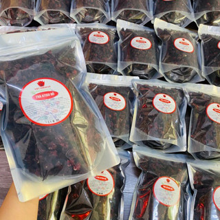 Trà Hibiscus màu đỏ đẹp đã lựa sạch không vụn - hàng Việt nam