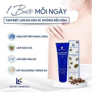 [ CHÍNH HÃNG ] TẨY TẾ BÀO CHẾT BODY CÀ PHÊ LKOARI