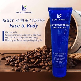 [ CHÍNH HÃNG ] TẨY TẾ BÀO CHẾT BODY CÀ PHÊ LKOARI