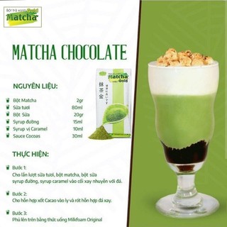 Bột Matcha Gold (trà xanh) - 500gr
