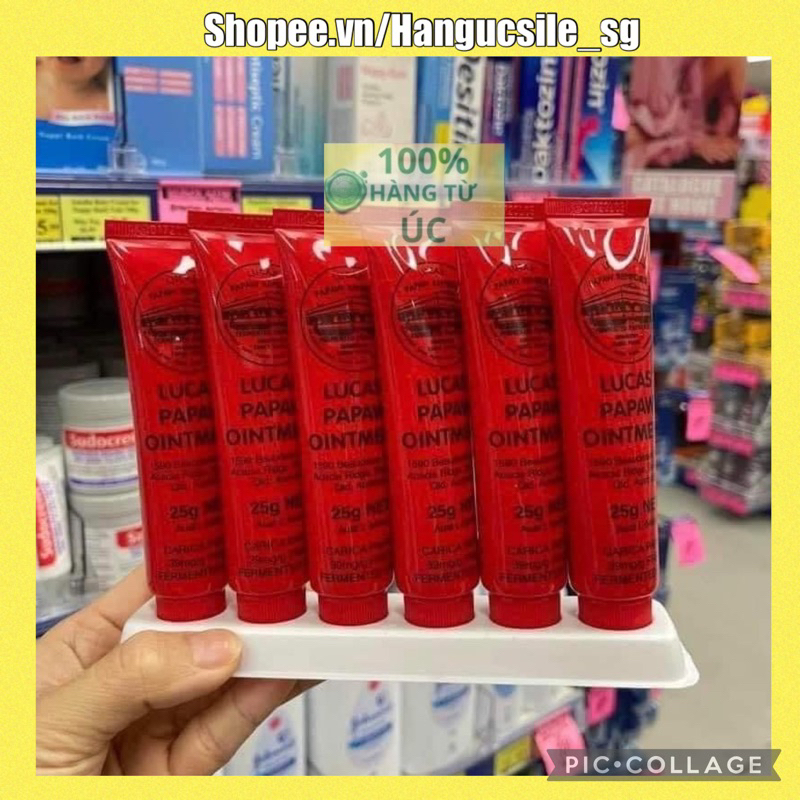 Kem đu đủ đa năng bôi ngoài da Lucas Papaw Ointment/ Grandpawpaw, Úc  giúp mờ sẹo, chàm, nẻ