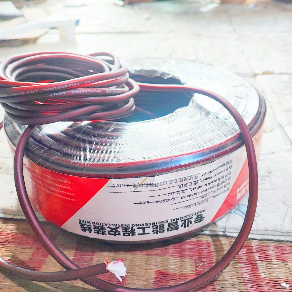 Dây tín hiệu loại tốt lõi đồng có bọc nhiễu chịu lực - dây mic - dây canon - dây 6 ly COLORSOUND -   Dây  Jack Canon - C