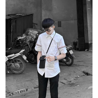 Túi prada boy phố nam , Túi đeo chéo nam nữ , Túi boy phố , Túi da nam