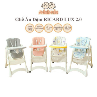 Ghế Ăn Dặm Đa Năng RICARD LUX 2.0 TOBÉ Phiên Bản Mới An Toàn Tiện m Hỗ Trợ Ăn Dặm Ngả Lưng Điều Chỉnh Độ Cao Nâng Hạ Ghế