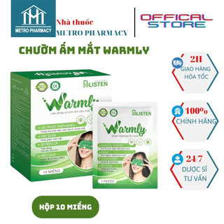   Giá tính theo miếng -Miếng chườm ấm mắt Warmly-Mặt nạ mắt Warmly-Giúp thư giãn mắt giảm khô mắt mỏi mắt 