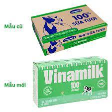 Thung Sữa Tươi Vinamilk 100% Có Đường -ít Đường 110ml(1 thùng 48 hộp)