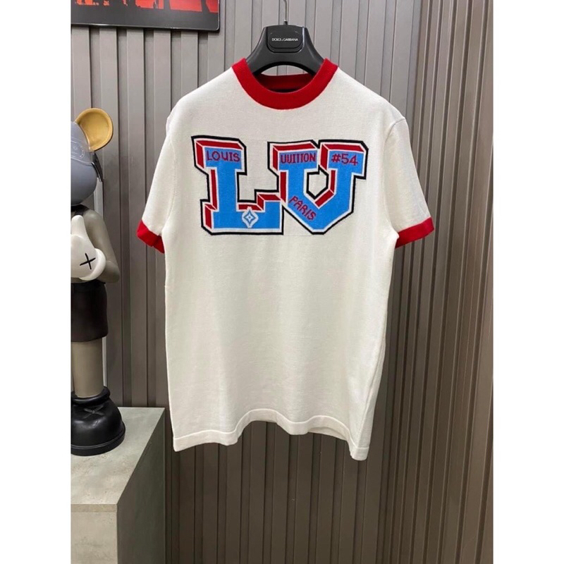 ⚡️[Hight Quality] Hàng Có Sẵn Áo Phông Len Luon Vuituoi Full Box - Áo LV FW 23 Họa Tiết Logo Dệt Kim