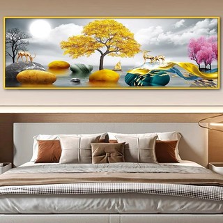 Tranh 3D dán tường trang trí phòng khách , phòng ngủ có sẵn keo tại Nghệ Thuật Decor