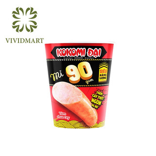  - MASAN - Mì Ly Kokomi Đại 90g Tôm Chua Cay CÓ THỊT/ Mì ly Kokomi 90gam Tôm chua cay có Y CHẢ/ Mì lyKokomi