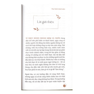 Sách Vanlangbooks - Thực Hành Chánh Niệm