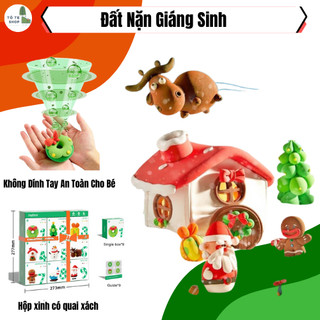 Đất nặn midder chủ đề giáng sinh - an toàn cho bé