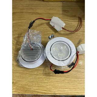 ĐÈN MẮT ẾCH ÂM TRẦN 3W LED LỖ KHOÉT 65mm