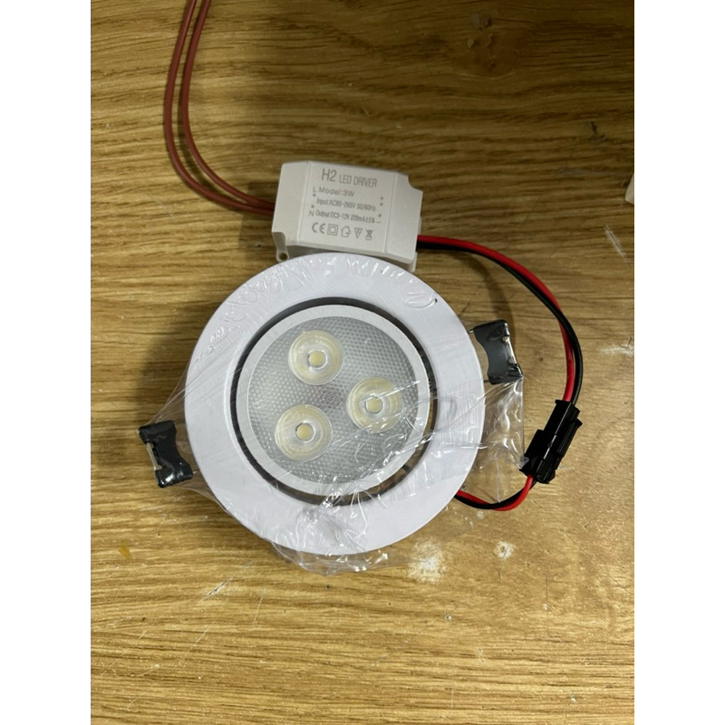 ĐÈN MẮT ẾCH ÂM TRẦN 3W LED LỖ KHOÉT 65mm
