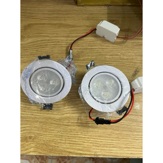 ĐÈN MẮT ẾCH ÂM TRẦN 3W LED LỖ KHOÉT 65mm