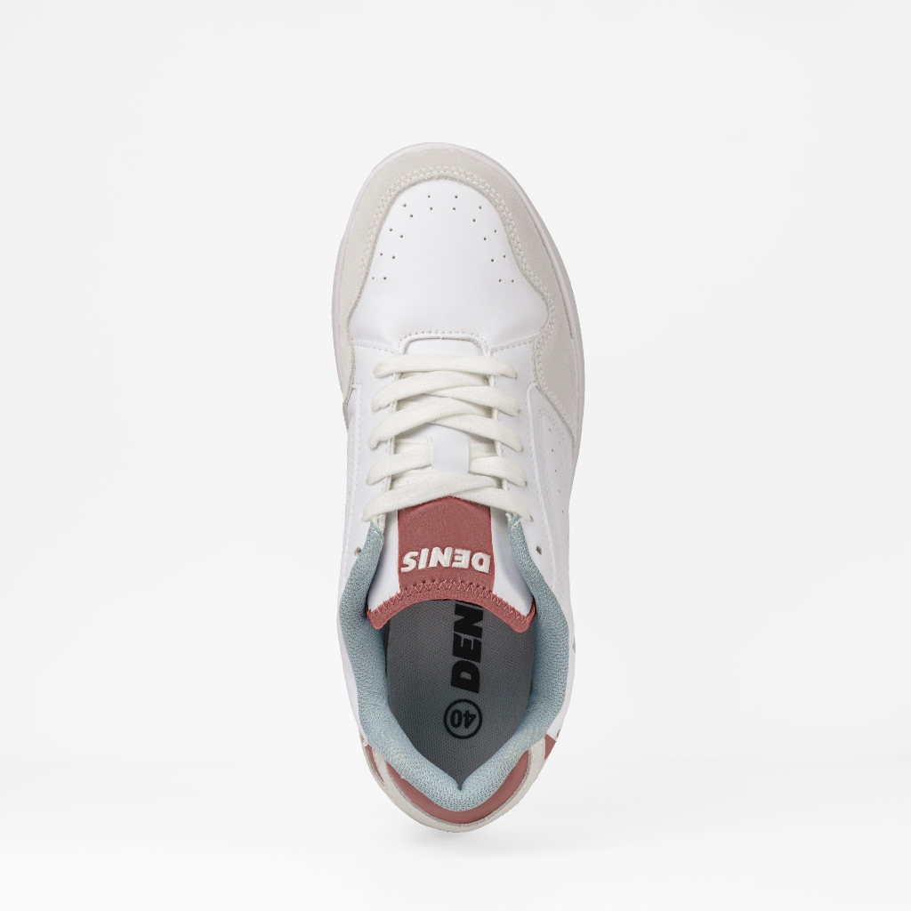 Giày Sneaker nam nữ DS - S2 đế cao su màu trắng basic, thời trang Unisex
