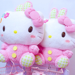 Kitty thỏ lông cừu (màu hồng) size 40cm (size chưa gồm tai)