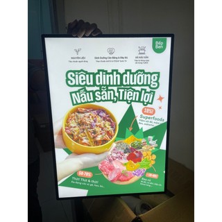 BẢNG ĐÈN LED A2 A3 LÀM MENU TRANG TRÍ - CHỈ CÓ BẢNG ĐÈN LED