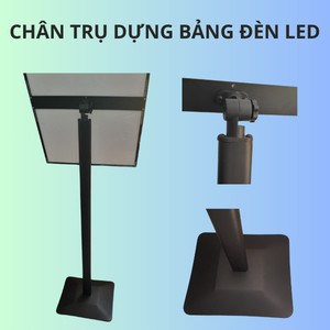 Chân trụ dựng bảng đèn led a2 a3