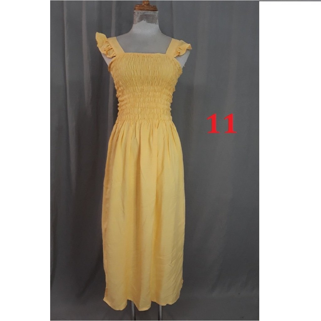 Đầm maxi cánh tiên lanh thái