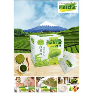Bột Trà Xanh Matcha (Hộp 10 Gói x 10g)
