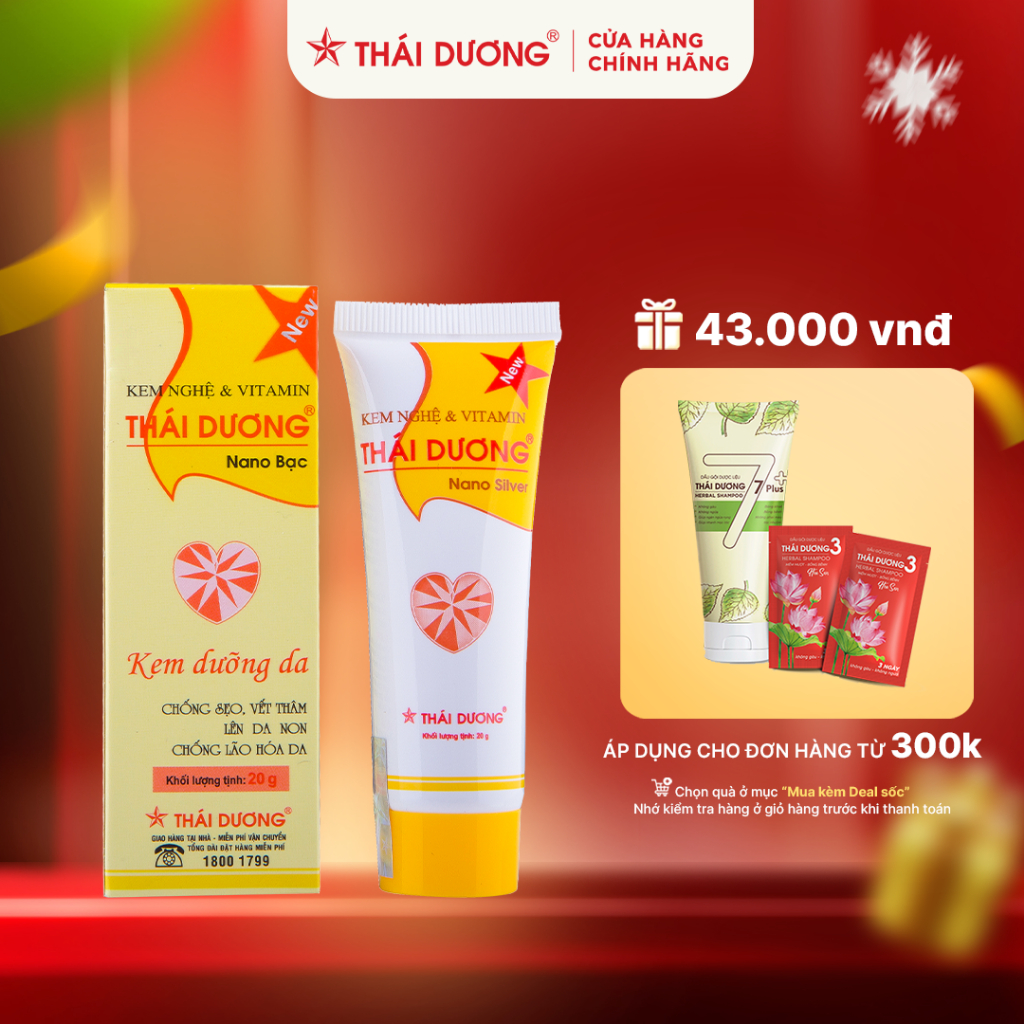 Kem nghệ dưỡng da 20g - Sao Thái Dương