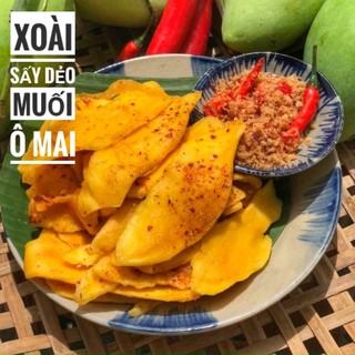Xoài sấy muối ớt - xoài sấy dẻo muối ớt ô mai 500g