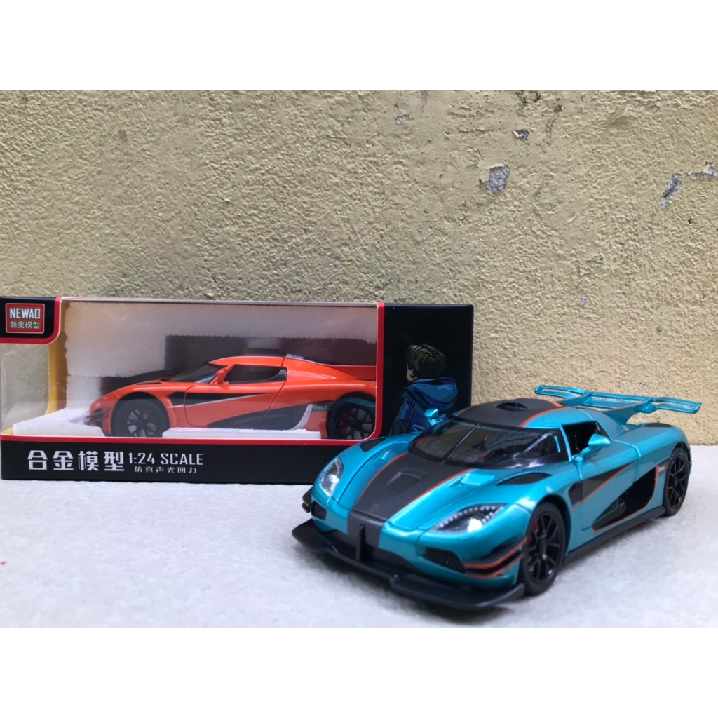 Mô hình Siêu xe Koenigsegg One 1 1:24