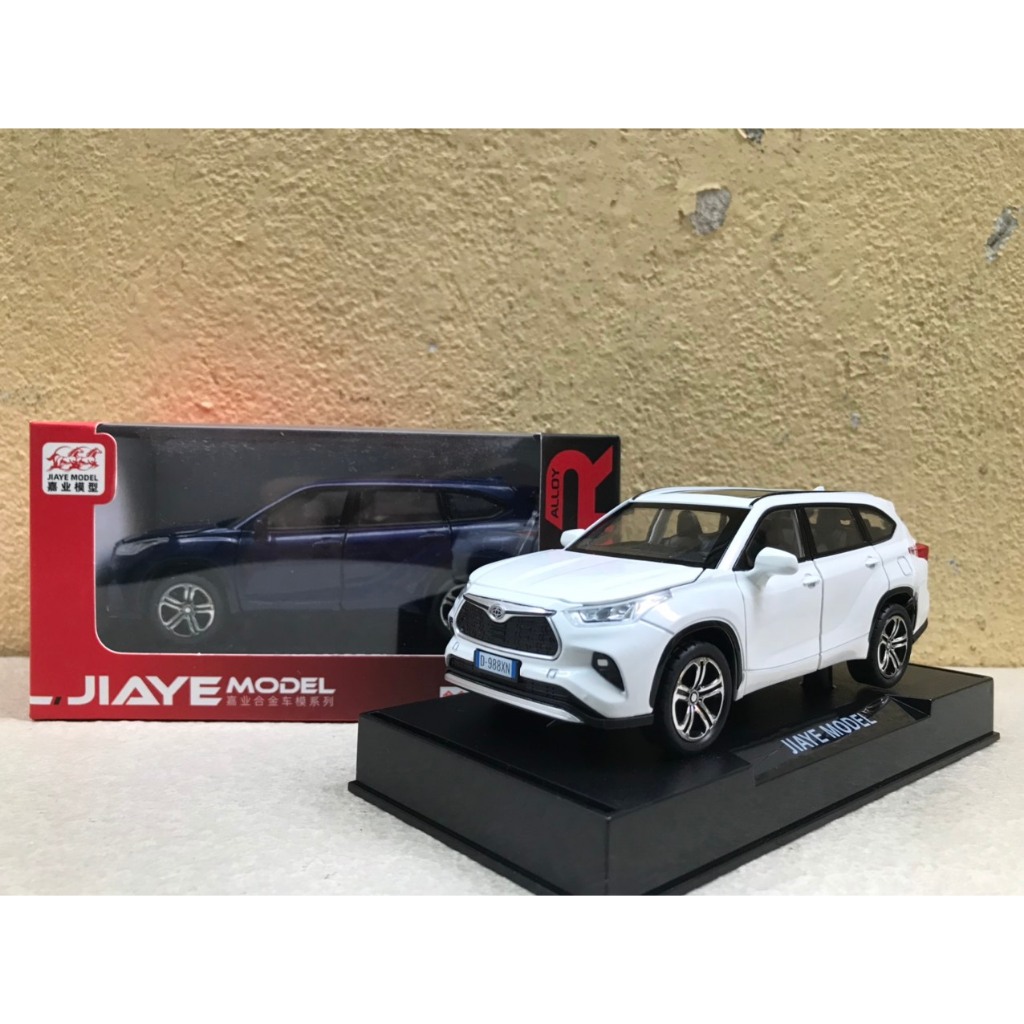 Mô hình xe Toyota highlander 2024 - 1:32